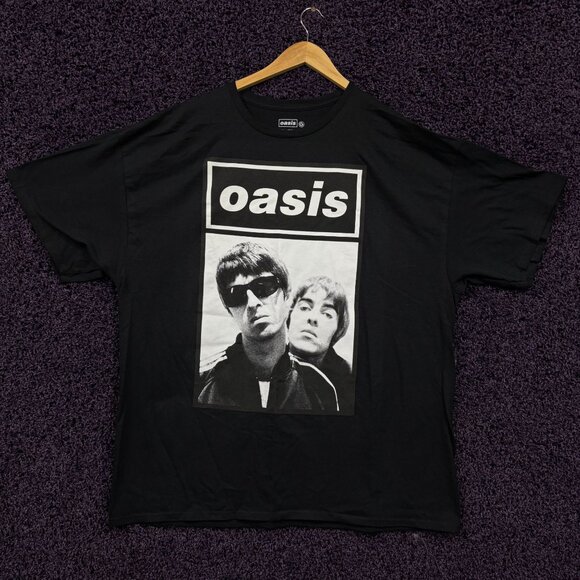 Oasis Definitely Maybe Gallagher Brothers Band T-Shirt 2XL - Picture 1 of 4